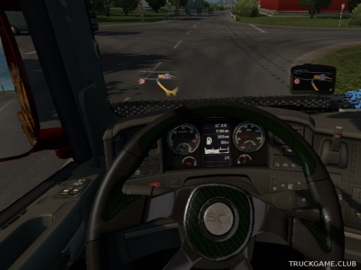 Мод "Heads-Up Display" для Euro Truck Simulator 2