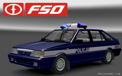 Мод "FSO Polonez Caro Plus 1999 v2.1" для Euro Truck Simulator 2