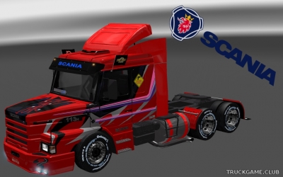 Мод "Scania 113 Grafitada Skin" для Euro Truck Simulator 2