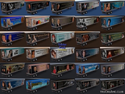 Мод "Trailer Pack Stars v3.0" для American Truck Simulator