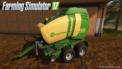 Мод "Krone Comprima 180 V1.0" для Farming Simulator 2017