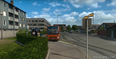 Мод "Parking Bus v1.1" для Euro Truck Simulator 2