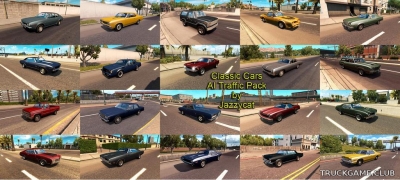 Мод "Classic Ai traffic pack by Jazzycat v1.4" для American Truck Simulator