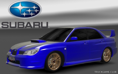 Мод "Subaru Impreza WRX STi 2007 v2.0" для Euro Truck Simulator 2