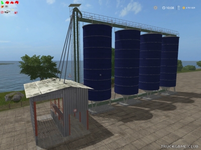 Мод "Placeable Grain Storage Silo" для Farming Simulator 2017