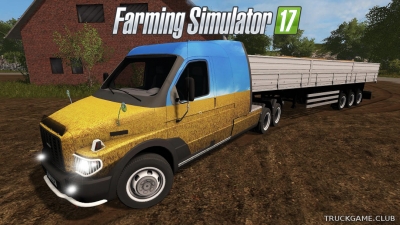 Мод "ГАЗ Ермак V1.0" для Farming Simulator 2017