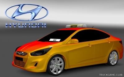 Мод "Hyundai Accent 2016 v1.0" для Euro Truck Simulator 2