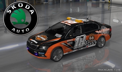 Мод "Skoda Superb v3.2" для American Truck Simulator