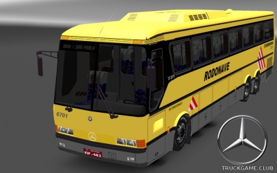 Мод "Mercedes O371 6x2" для Euro Truck Simulator 2