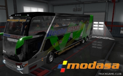 Мод "Modasa Zeus III DP 6x2 v2.5" для Euro Truck Simulator 2