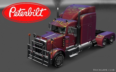 Мод "Peterbilt 378 v2.0" для Euro Truck Simulator 2