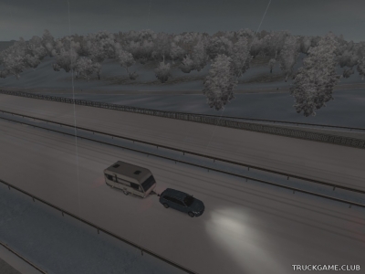 Мод "Complete Winter Mod v3.1" для Euro Truck Simulator 2