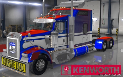 Мод "Kenworth W900L Big Bob Edition v2.0" для American Truck Simulator