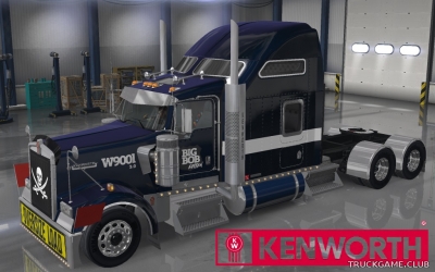 Мод "Kenworth W900L Big Bob Edition v3.0" для American Truck Simulator