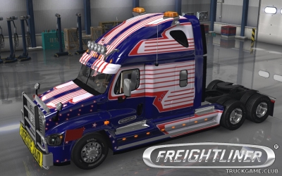 Мод "Freightliner Cascadia" для American Truck Simulator