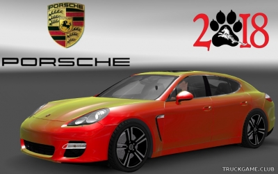 Мод "Porsche Panamera Turbo 2010 Rework" для Euro Truck Simulator 2