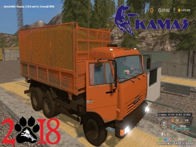 Мод "КамАЗ-45143 v1.2" для Farming Simulator 2017