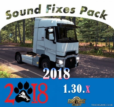 Мод "Sound Fixes Pack v18.0" для Euro Truck Simulator 2
