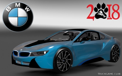 Мод "BMW i8 2016" для Euro Truck Simulator 2