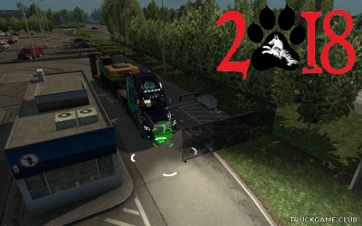 Мод "Animated gates in companies v2.1" для Euro Truck Simulator 2