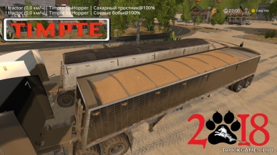 Мод "Timpte SL Ag Series Hopper v1.0" для Farming Simulator 2017
