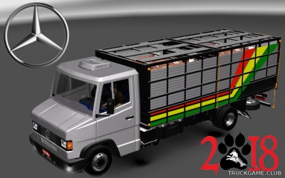 Мод "Mercedes 710" для Euro Truck Simulator 2