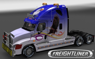 Мод "Freightliner Cascadia" для Euro Truck Simulator 2