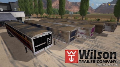 Мод "Wilson 50 Belly Dump Grain Trailer v1.0" для Farming Simulator 2017