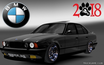 Мод "BMW M5 E34 v2.0" для Euro Truck Simulator 2