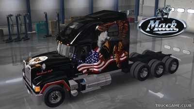 Мод "Mack CHU Pinnacle" для American Truck Simulator