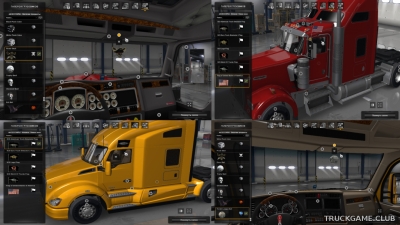 Мод "Mercedes & Volvo (Update)" для American Truck Simulator