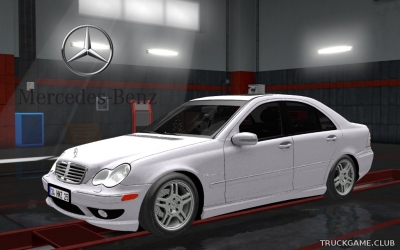 Мод "Mercedes C320 / C32AMG" для Euro Truck Simulator 2