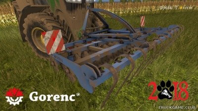 Мод "Gorenc Grinder 3m v1.0" для Farming Simulator 2017