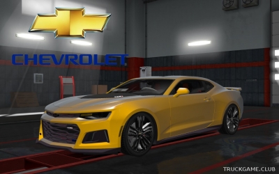 Мод "Chevrolet Camaro 2017 ZL1 Reworked" для Euro Truck Simulator 2