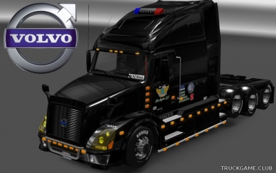 Мод "Volvo VNL 670 Smith Transport Skin" для Euro Truck Simulator 2