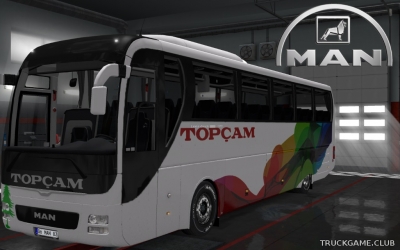 Мод "MAN Lions Coach E6 v2.0" для Euro Truck Simulator 2