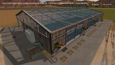 Мод "Placeable Lettuce Greenhouse" для Farming Simulator 2017