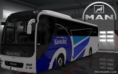 Мод "MAN Lions Coach E6" для Euro Truck Simulator 2