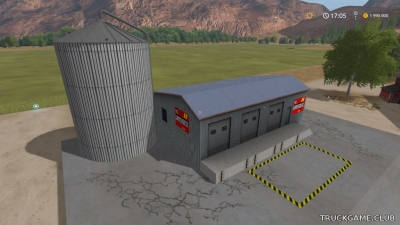 Мод "Placeable Warehouse v1.1" для Farming Simulator 2017