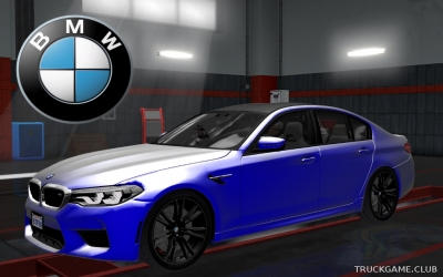 Мод "BMW M5 F90" для Euro Truck Simulator 2