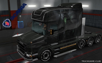 Мод "Scania T Longline Monstr Skin" для Euro Truck Simulator 2