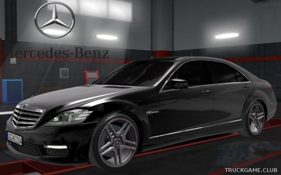 Мод "Mercedes S65AMG 2012" для Euro Truck Simulator 2