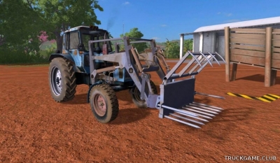 Мод "МТЗ-80 Фронтальный погрузчик" для Farming Simulator 2017