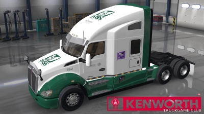 Мод "Kenworth T680 IMSS Skin & Trailer" для American Truck Simulator