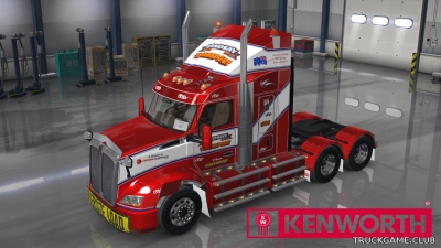 Мод "Kenworth T610" для American Truck Simulator