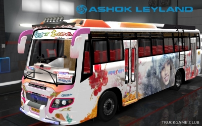 Мод "Ashok Leyland Viking" для Euro Truck Simulator 2