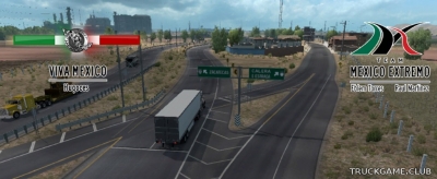 Мод "Viva Mexico Map v2.4.3" для American Truck Simulator