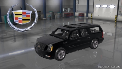 Мод "Cadillac Escalade ESV" для American Truck Simulator