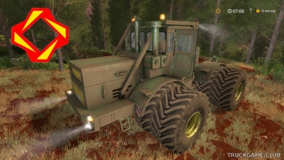 Мод "К-700А v1.1" для Farming Simulator 2017