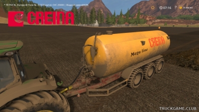 Мод "Creina CVC 25000 v1.1" для Farming Simulator 2017
